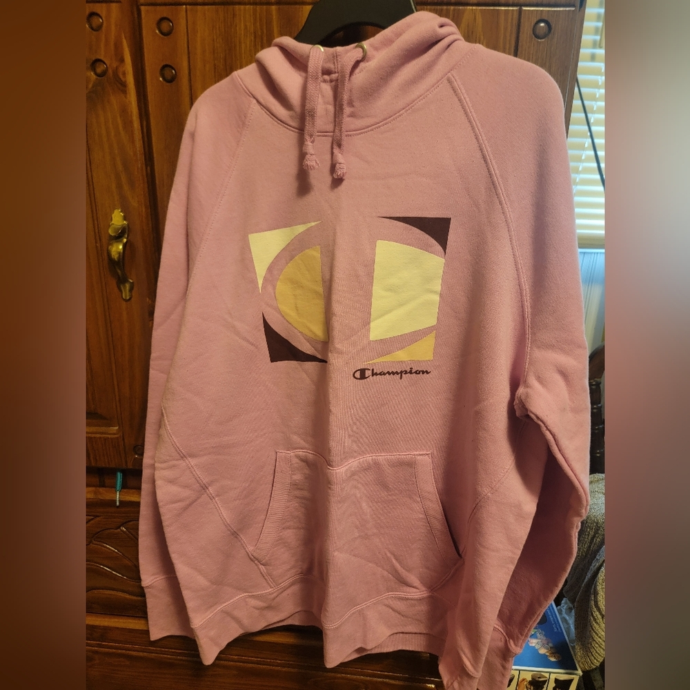 Champion Pink Hoodie Sweater for Women